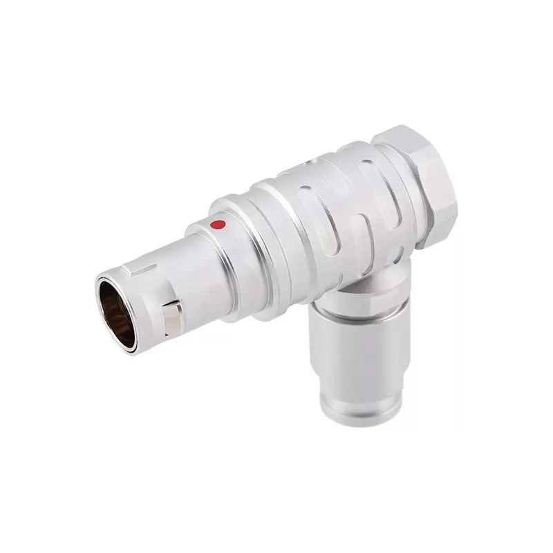 B-Series THG 90 ° угловая штекала с кабельным зажимом