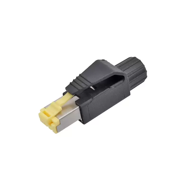 Собранный RJ45 интегрированный 4p Cat5 Пластик