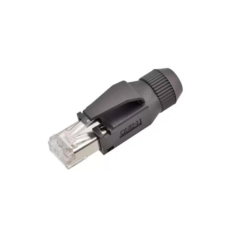 Собранный RJ45 интегрированный 8p Cat6 Пластик