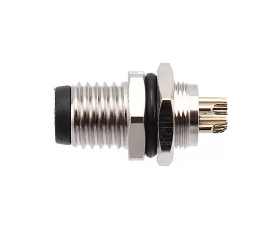 Гнездо M8 для фронтального монтажа (пайка, винт M8*0,5)