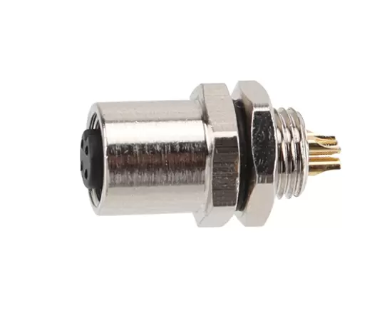 Гнездо M5 для фронтального монтажа (под пайку)