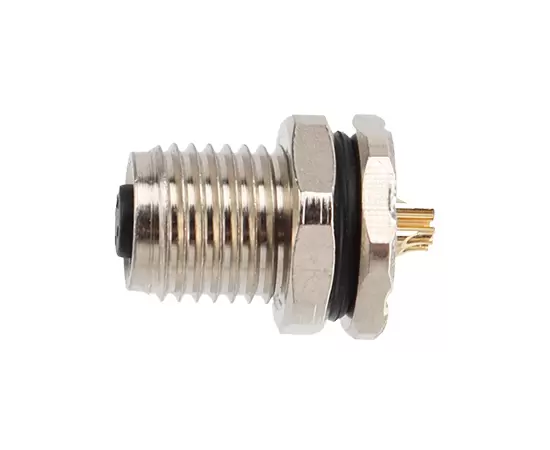 Гнездо M5 с задним креплением (под пайку)