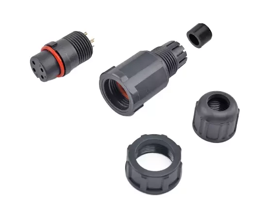 E10 Прямой гнездовой разъем для установки на месте (резьбовой)