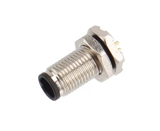 Гнездо M5 с задним креплением (печатная плата)