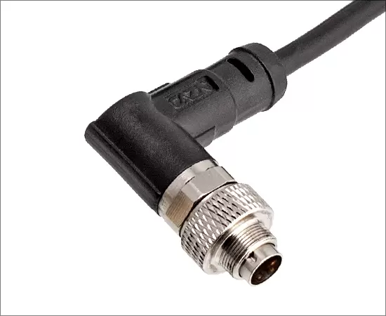 M9 угловой штекер переформованный