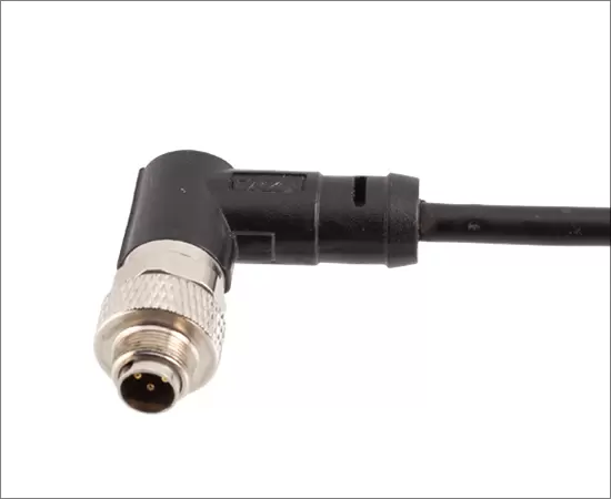 M9 угловой штекер переформованный