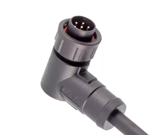 E10 Прямоугольный штекерный разъем (байонетный)