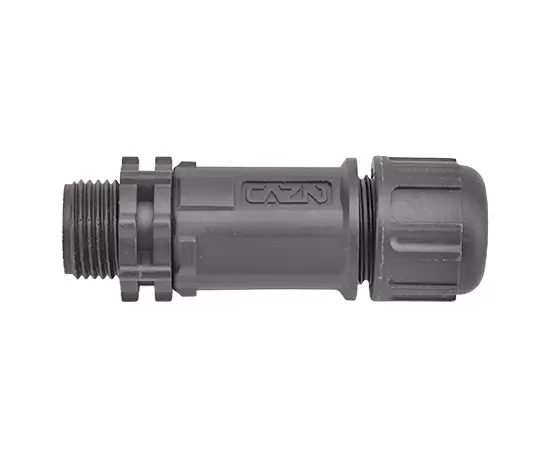 E7 Прямой штекерный разъем для установки в полевых условиях (резьбовой)