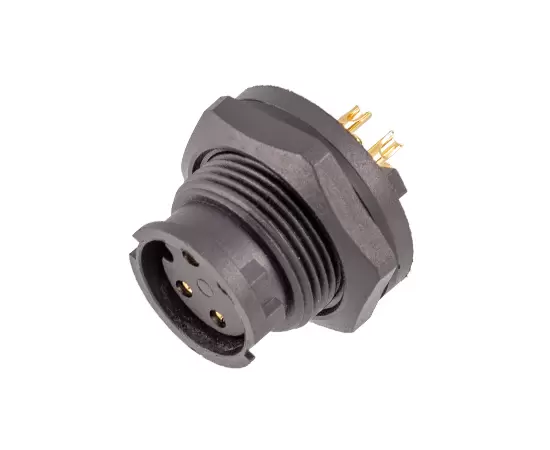 E10 гнездо для пайки сзади (байонет)