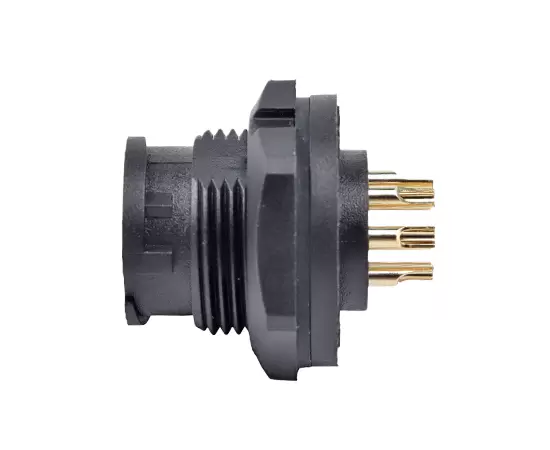 E10 гнездо для пайки сзади (байонет)