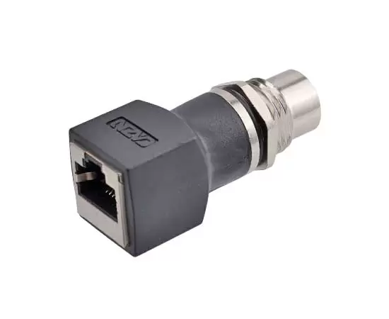 M12 Прямая женщина к RJ45 Адаптер