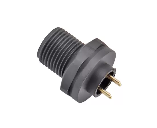 E7 Мужской разъем для задней установки на печатную плату (резьбовой)