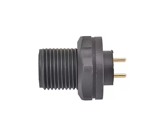 E7 Мужской разъем для задней установки на печатную плату (резьбовой)