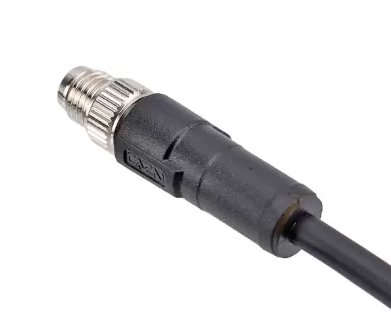 Прямой штекер M8, литой (металлический интерфейс)