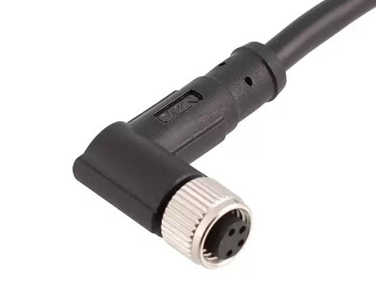 M8 угловая розетка переформованная