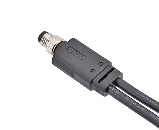 Штекер M8 1 к 2, литой