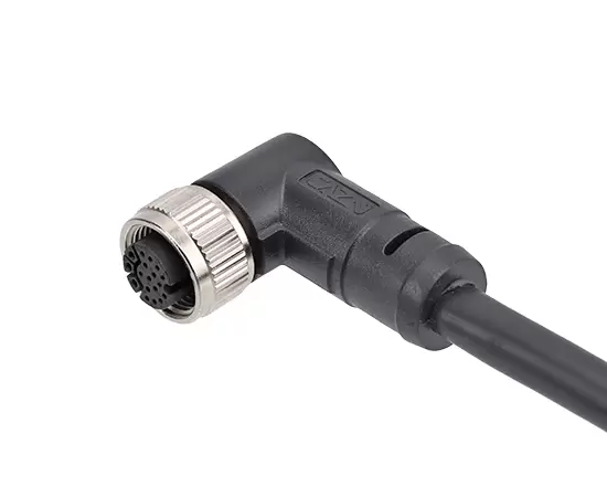 M14 Угловая женская перегруженная вилка