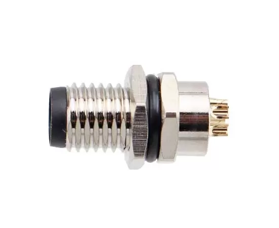 Гнездо M8 с задним креплением (печатная плата, винт M8*1)