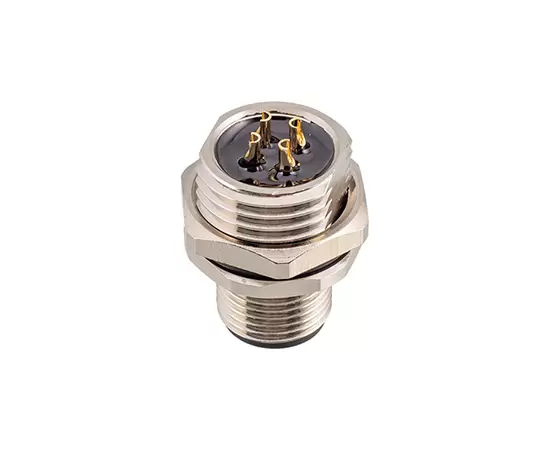 M12 Мужской передний монтажный гнездовой винт с пайкой M16*1.5/PG9