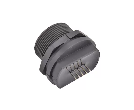 Гнездо USB для монтажа на заднюю панель печатной платы (резьбовое)