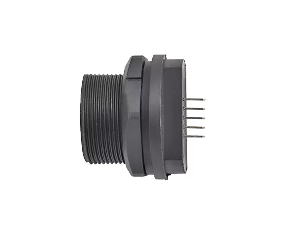 Гнездо USB для монтажа на заднюю панель печатной платы (резьбовое)