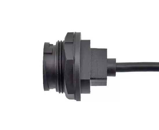 E16 EUSB розетка-штырь, литая с кабелем (байонет)