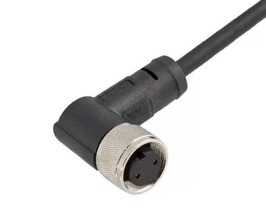 M16 Угловая женская перегруженная вилка