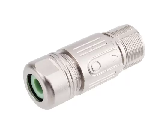 M623 Сигнальная прямая ответная розетка металлическая собранная вилка (обжимная)