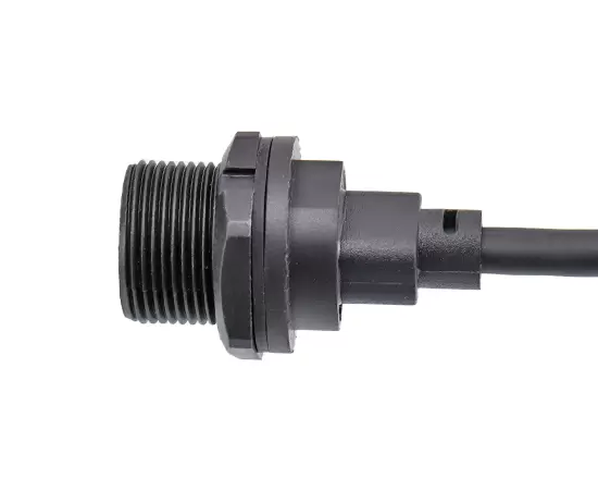 TYPE-C гнездо сзади для USB-штекера, литой кабель (резьбовой)