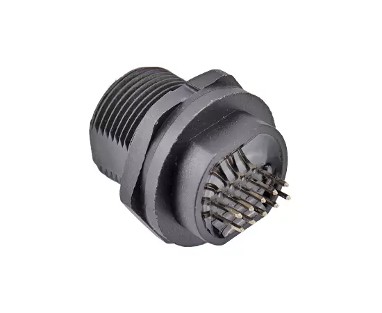 Гнездо печатной платы типа C с задним креплением (резьбовое)