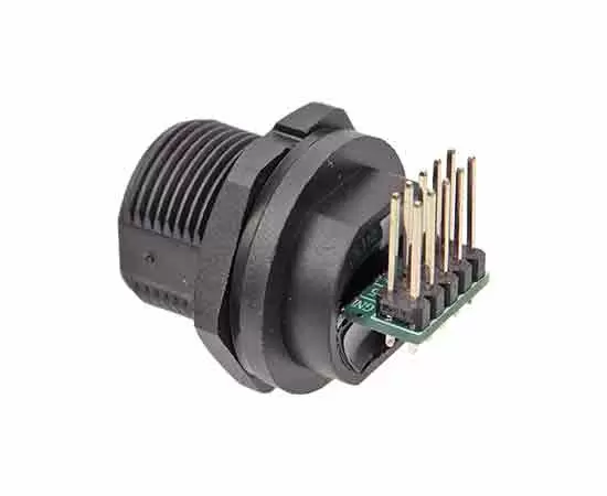 Гнездо печатной платы TYPE-C с задним креплением, угловое (резьбовое)