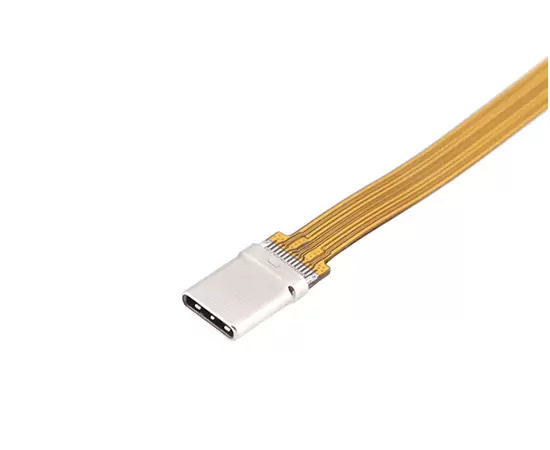 TYPE-C Female/Male FPC плоский кабель 3.1 скорость (резьбовой)