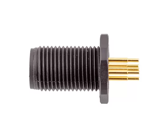 M12 Мужское заднее крепление (PCB, Винт M12*1, Пластиковый тип)