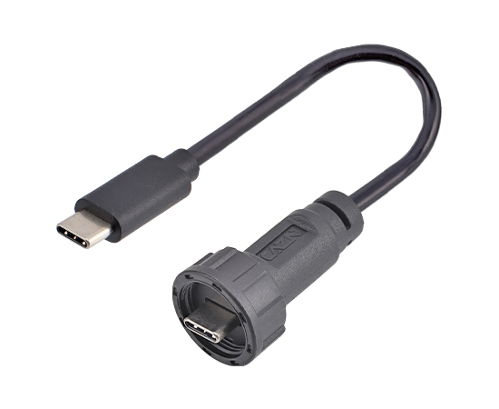 Micro USB -мужский и мужской кабель с перепора