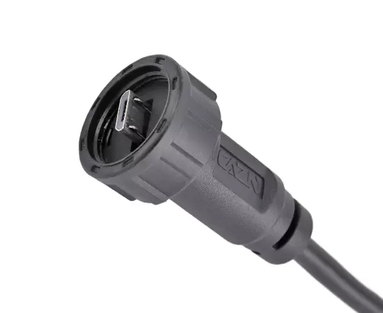 Кабель MICRO USB Male to USB 2.0 Male (с резьбой)