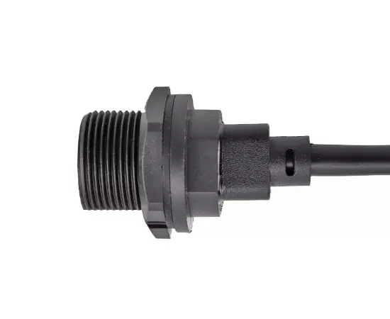 Кабель MICRO USB Female с задним креплением на USB 2.0 Male (с резьбой)