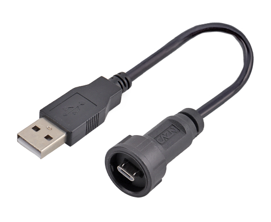 Micro USB -мужчина до USB 2,0 мужской кабель из перерадного перераза (штык)