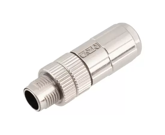 M12 Прямой металлический металлический металл (тип данных, Crimp, PG9)