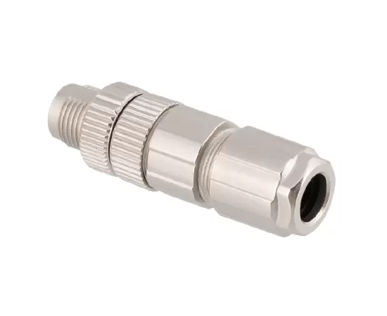 M12 Прямой металлический металлический металл (тип данных, Crimp, PG9)