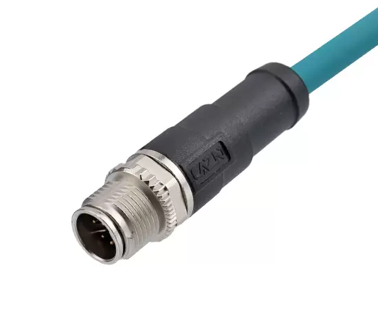 M12 Прямой переводчик M12 (тип данных, экранированный)