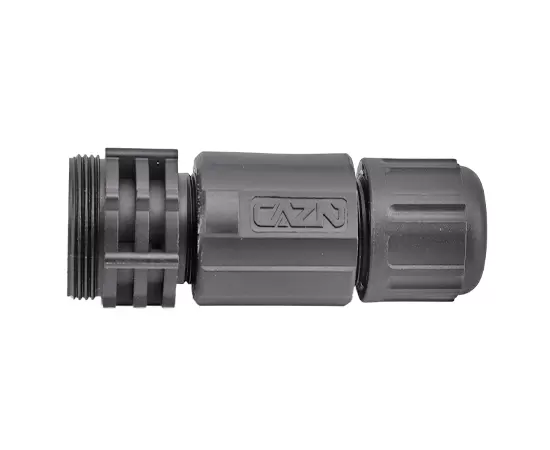 E13 Прямой штекер под пайку (резьбовой)