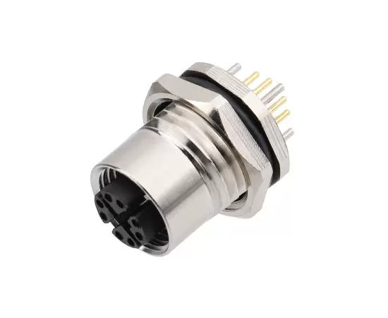 M12 Женское спинное крепление (тип данных, PCB, винт M16*1,5)