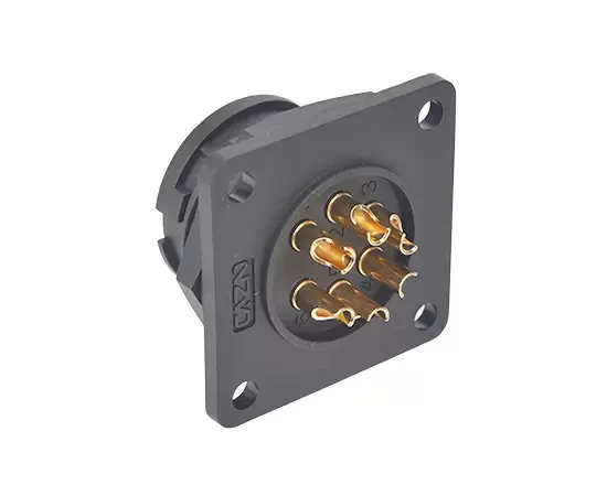 Штекерный квадратный разъем E16 (байонетный)