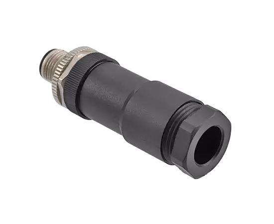M12 Прямая пластиковая зашивка M12 (тип питания, винт)