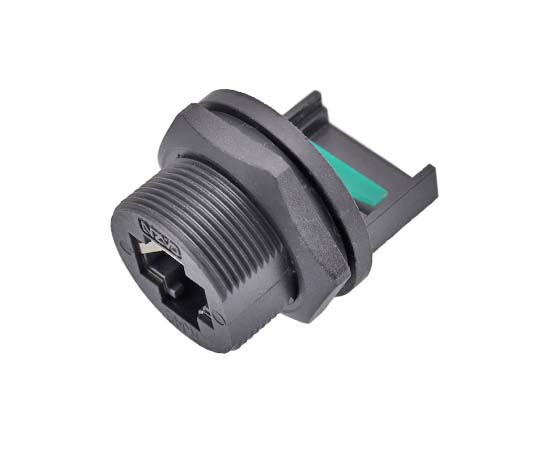 RJ45 Женская плата задняя однократная порта Ethernet (с слотом для карты на хвосте)