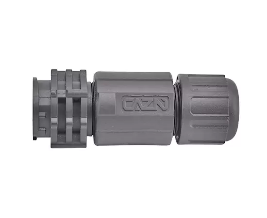 E13 Прямой штекерный разъем для пайки (байонетный)