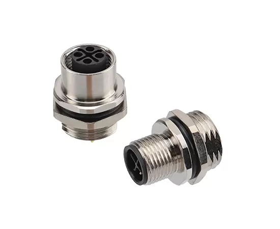 M12 Женское переднее крепление (тип питания, припоя, винт M16*1,5/pg9)