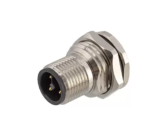 M12 Мужское заднее крепление (тип питания, припоя, винт M16*1,5/pg9)