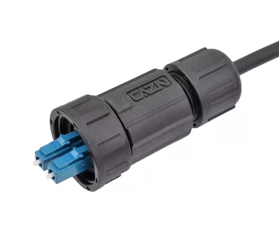 Пластиковый разъем FDDI одномодовый двухжильный (резьбовой)