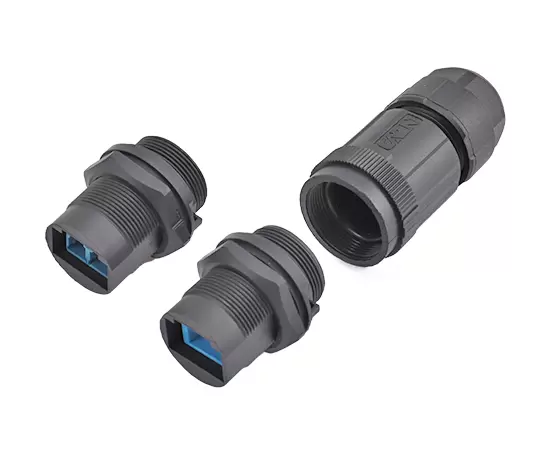 FDDI одномодовый одножильный разъем для фронтального монтажа (резьбовой)